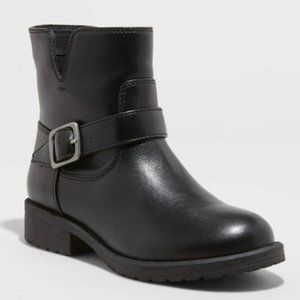 Girls' Alessandra Ankle Moto Boots - Cat & Jack